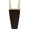 Ekena Millwork 3-Sided (U-beam) Rough Sawn Endurathane Faux Wood Ceiling Beam, Premium Mahogany, 4"W x 8"H  x 16'L BMRS3C0040X080X192ZM - alternate 3